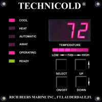 TECHNICOLD Yacht Marine Air Conditioning FX Digital Environmental Controls